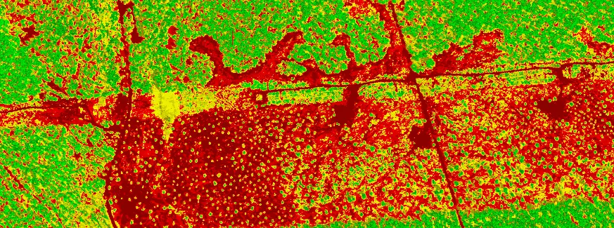 hyperspectral vegetation health